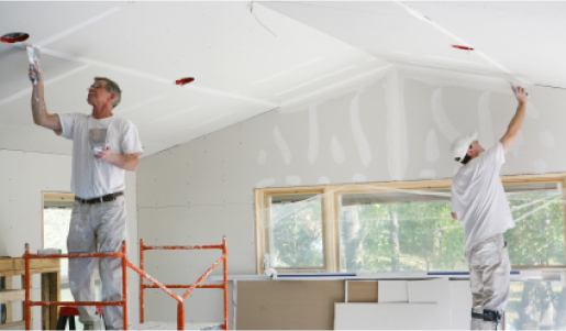 entreprise de plâtrier-plaquiste à Pruillé L'Eguillé, près de le Grand-Lucé, Sarthe 72